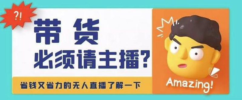 （4312期）淘宝无人直播带货0基础教程，手把手教你无人直播，省钱又省力-夜影资源