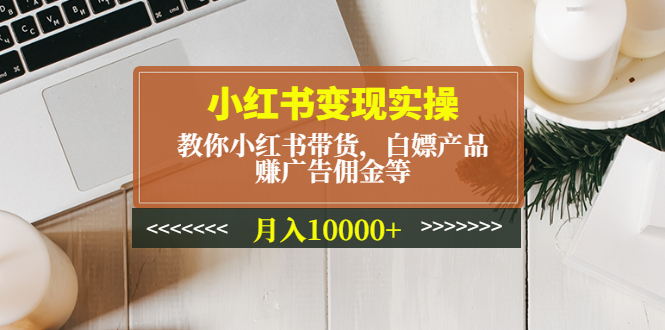 （4780期）小红书变现实操：教你小红书带货，白嫖产品，赚广告佣金等，月入10000+-夜影资源