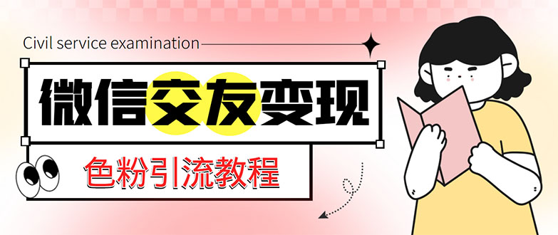 （5273期）微信交友变现项目，吸引全网LSP男粉精准变现，小白也能轻松上手，日入500+-夜影资源