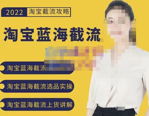 2022淘宝蓝海截流攻略，淘宝蓝海截流选品上货实操讲解-夜影资源