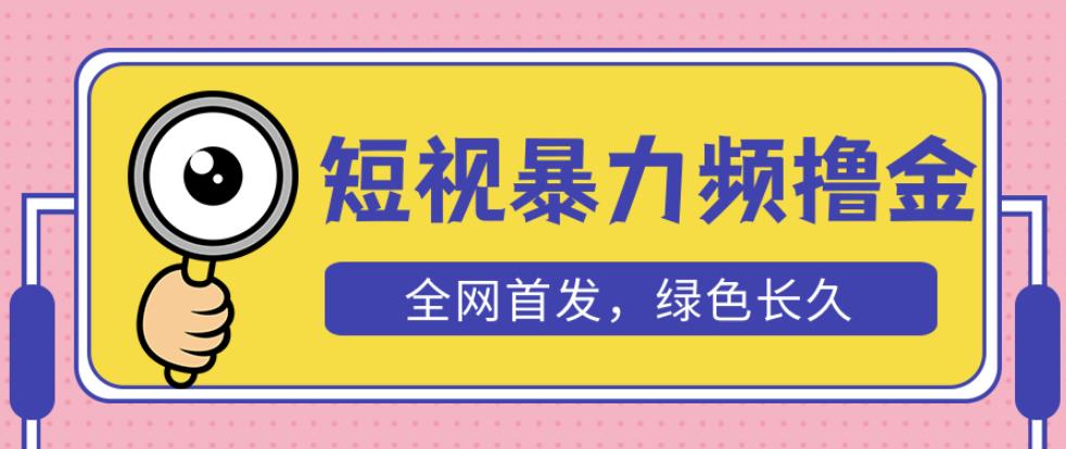 外面收费1680的短视频暴力撸金，日入300+长期可做，赠自动收款平台-夜影资源