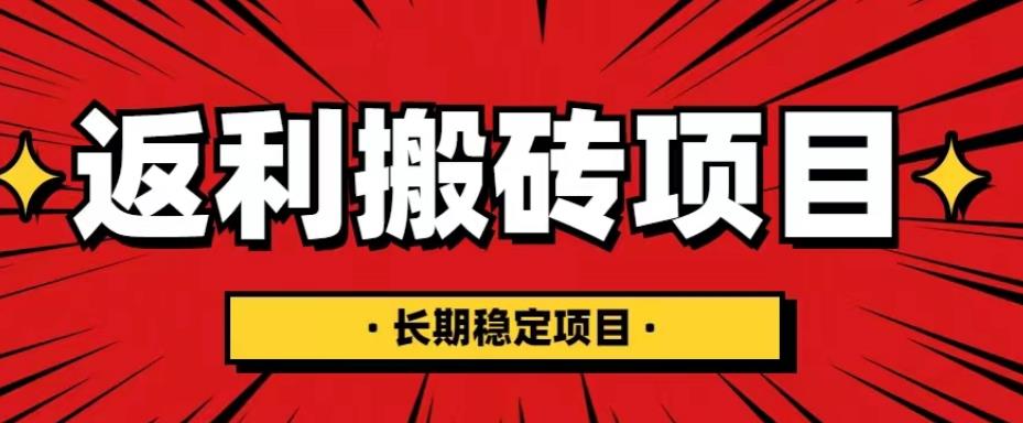 国外返利网项目，返利搬砖长期稳定，月入3000刀（深度解剖）-夜影资源