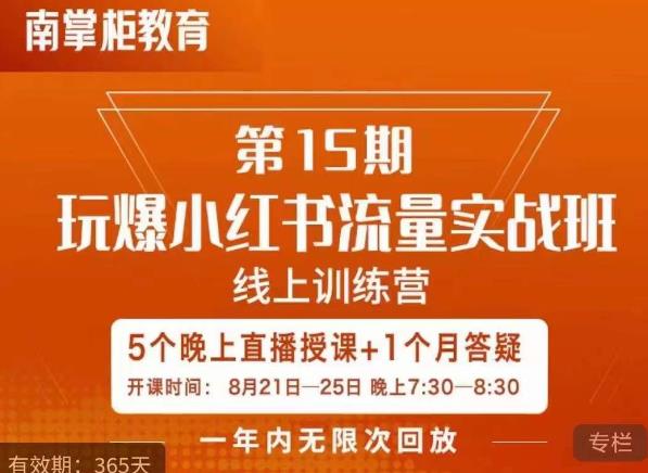 辛言玩爆小红书流量实战班，小红书种草是内容营销的重要流量入口-夜影资源