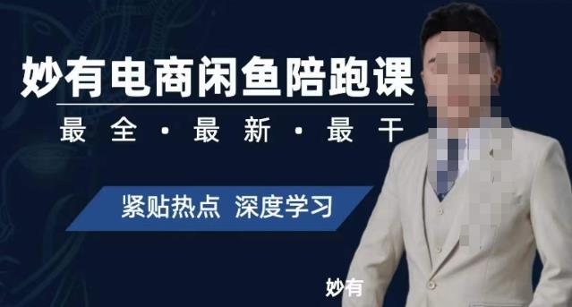 妙有电商闲鱼无货源陪跑课，最全、最新、最干，零基础实战-夜影资源