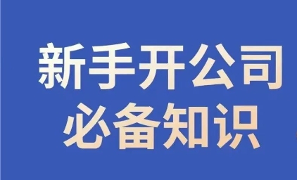 新手开公司必备知识，小辉陪你开公司，合规经营少踩坑-夜影资源
