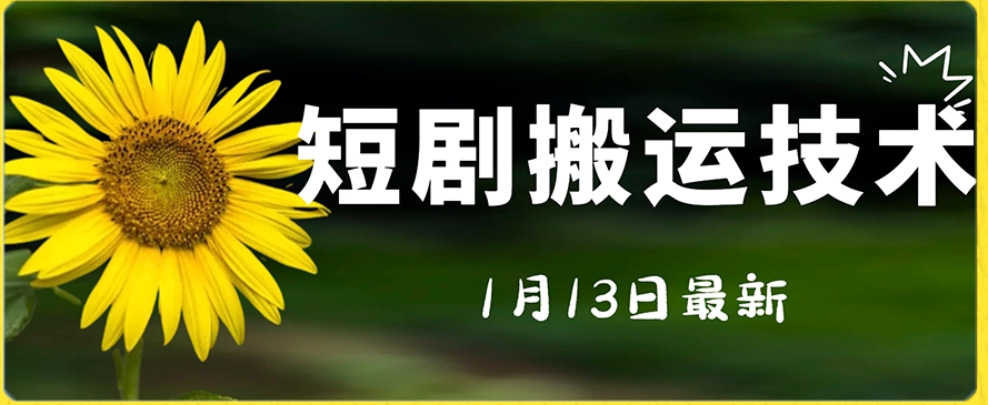 最新短剧搬运技术，电脑手机都可以操作，不限制机型-夜影资源
