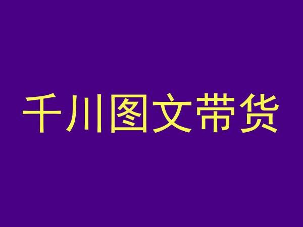 千川图文带货，测品+认知+实操+学员问题，抖音千川教程投放教程-夜影资源