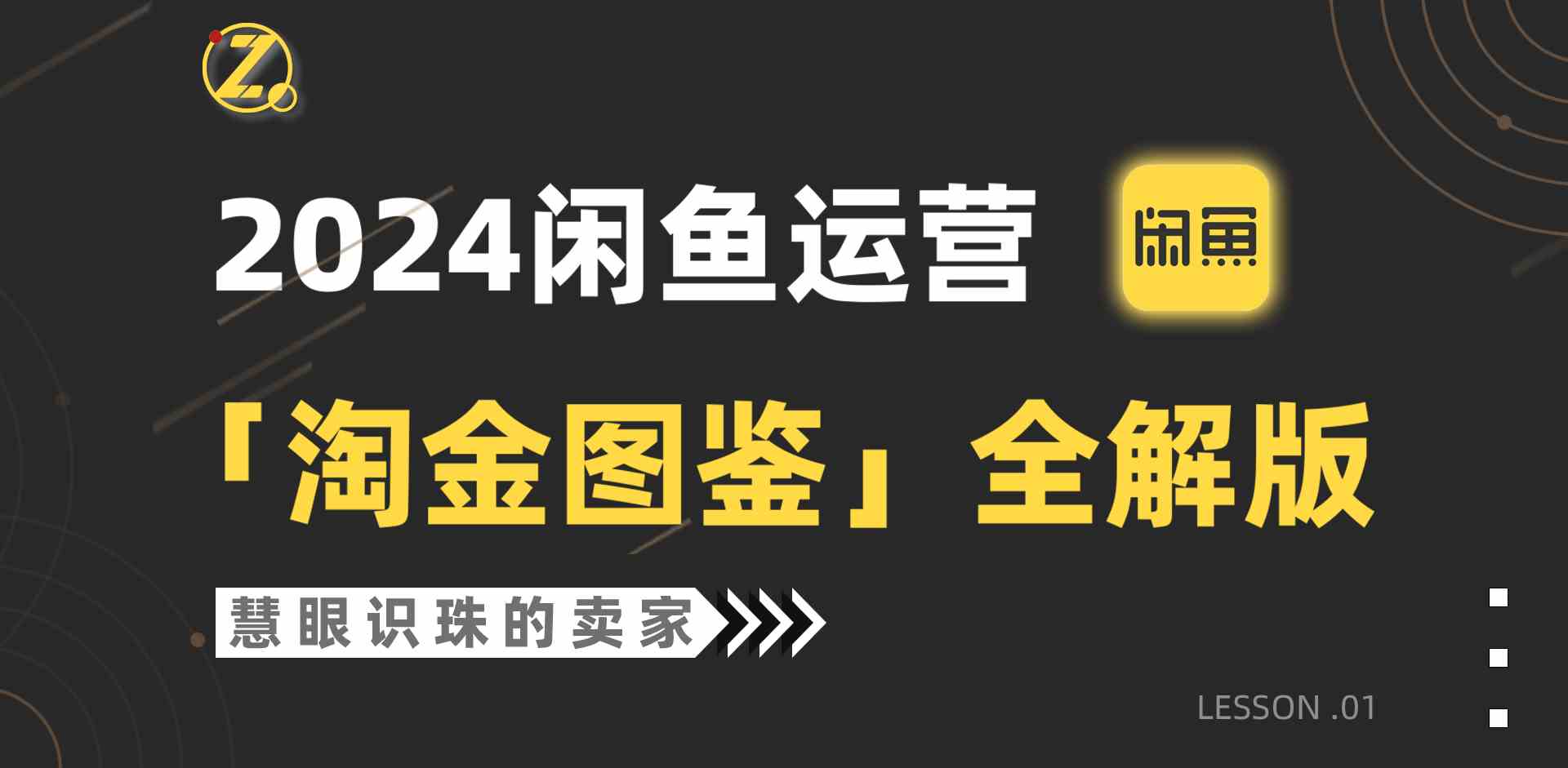 （9738期）2024闲鱼运营，【淘金图鉴】全解版-夜影资源