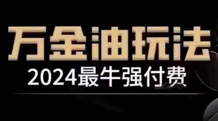 2024最牛强付费，万金油强付费玩法，干货满满，全程实操起飞-夜影资源
